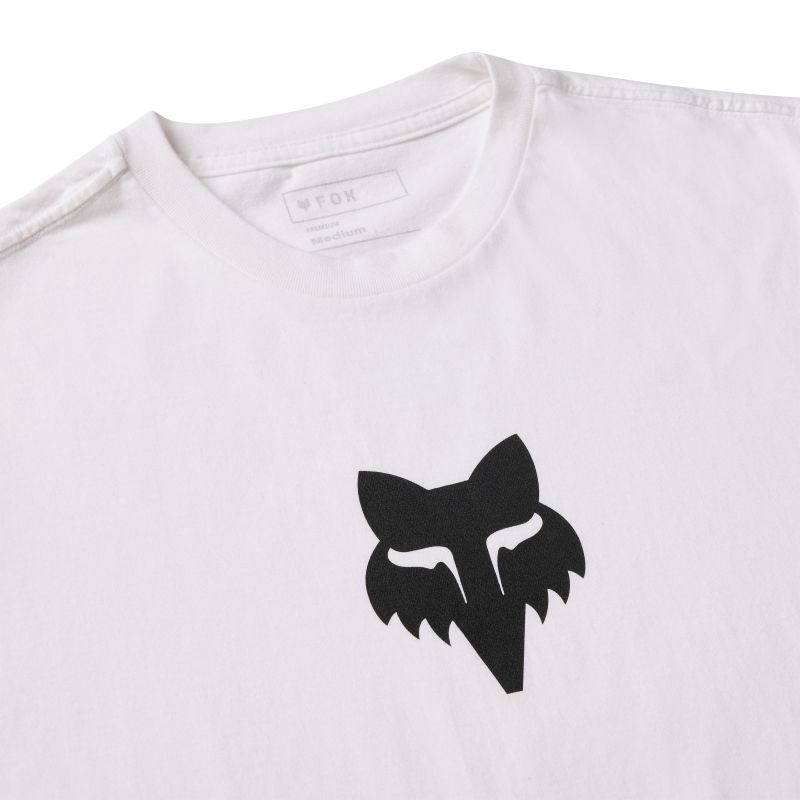 T-Shirt Fox Head 195 Original Optic White