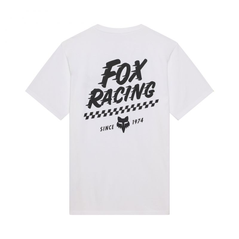 T-Shirt Fox Speed 195 Original White