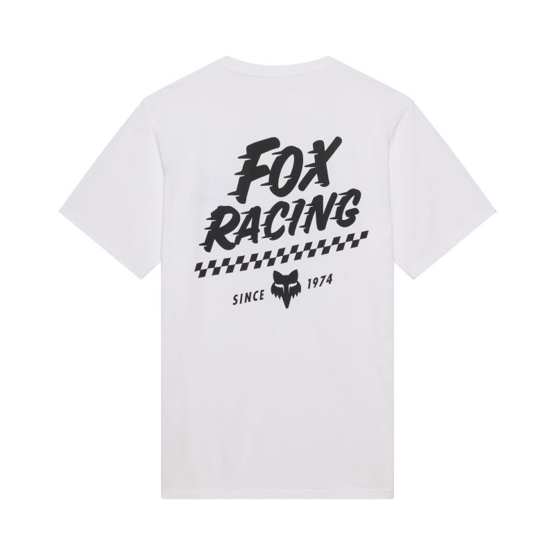 T-Shirt Fox Speed 195 Original White