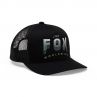 Czapka Z Daszkiem Fox Block Mesh Trucker Black