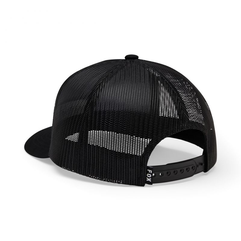 Czapka Z Daszkiem Fox Block Mesh Trucker Black