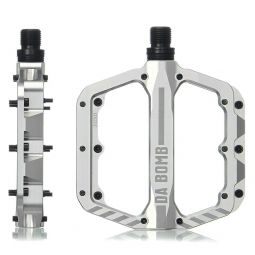 Pedały Da Bomb V-Block Srebne