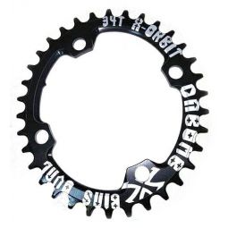 Zębatka Owalna Da Bomb X-Orbit 34Tczarna