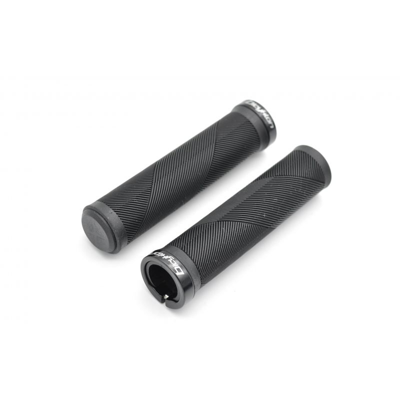 Chwyty Bicyklon Single Lock-On Czarne