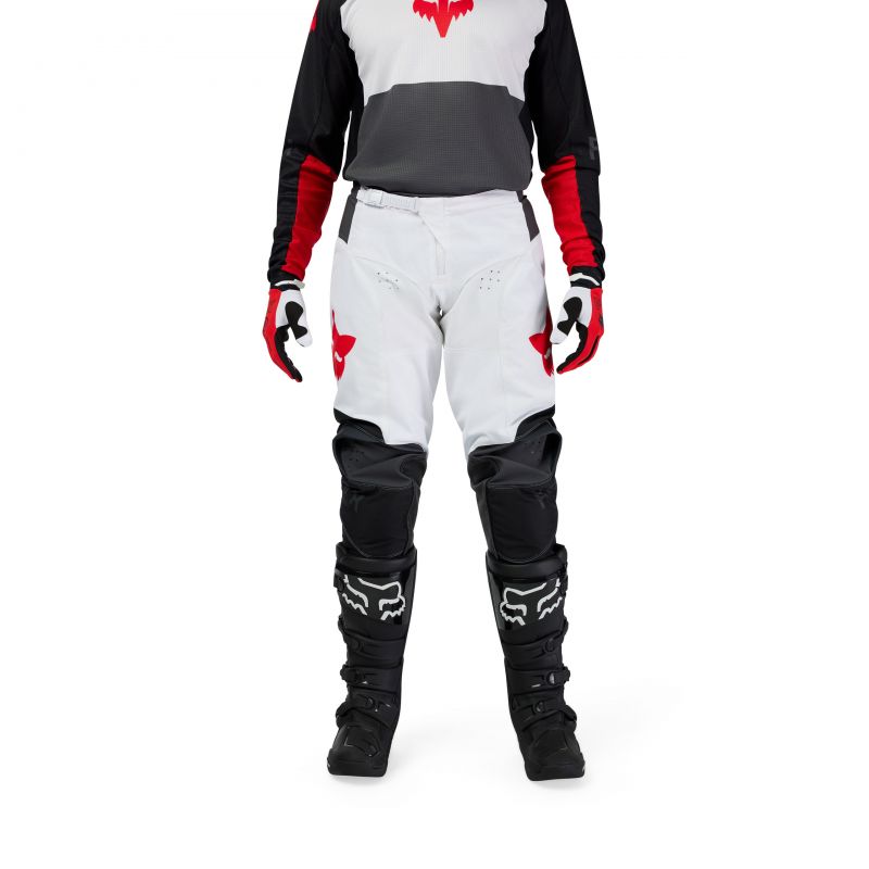Spodnie Motocyklowe Fox 180 Flow White Red