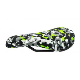 Siodełko Bicyklon Jib Saddle Green Pixel
