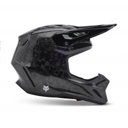 Kask Motocyklowy Fox V3 Rs Carbon Solid Black