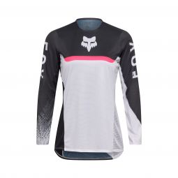Bluza Motocyklowa Damska Fox Flexair Fracture White Black