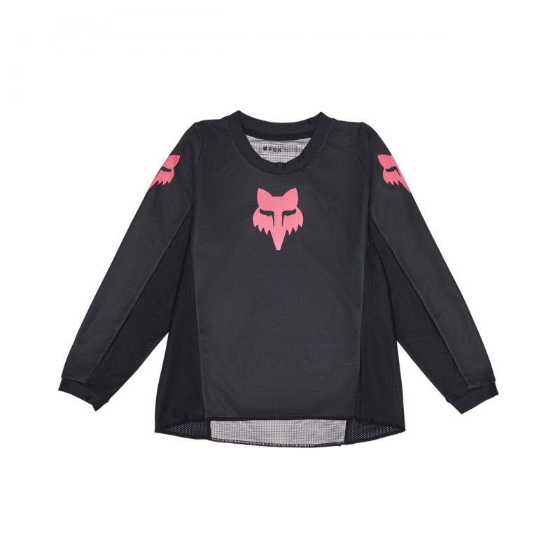 Bluza Motocyklowa Junior Fox Girls Blackout Black Black