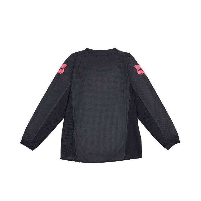 Bluza Motocyklowa Junior Fox Girls Blackout Black Black
