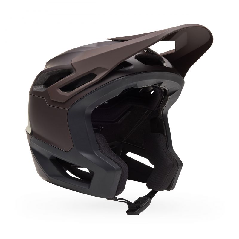 Kask Rowerowy Fox Dropframe Pro Grid Cocoa