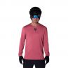 Koszulka Rowerowa Z Długim Rękawem Fox Flexair Berry