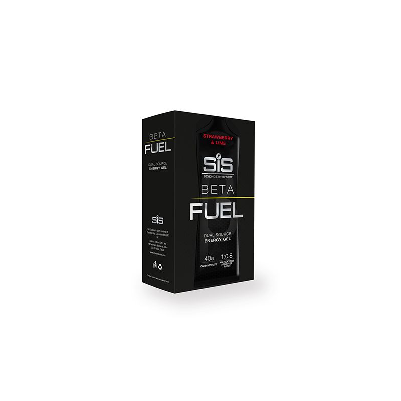 Sis Żel Beta Fuel Strawberry & Lime 6Szt