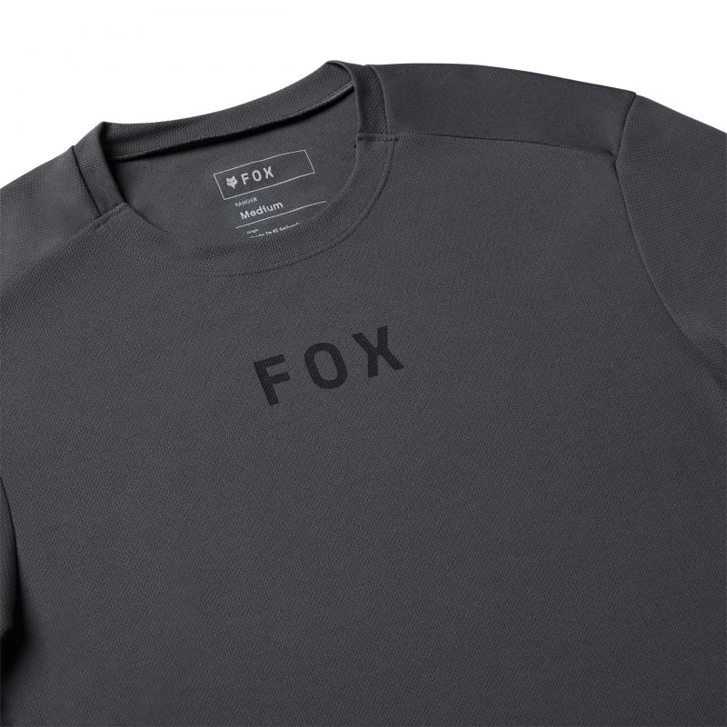 Koszulka Rowerowa Fox Ranger Wordmark Dark Shadow