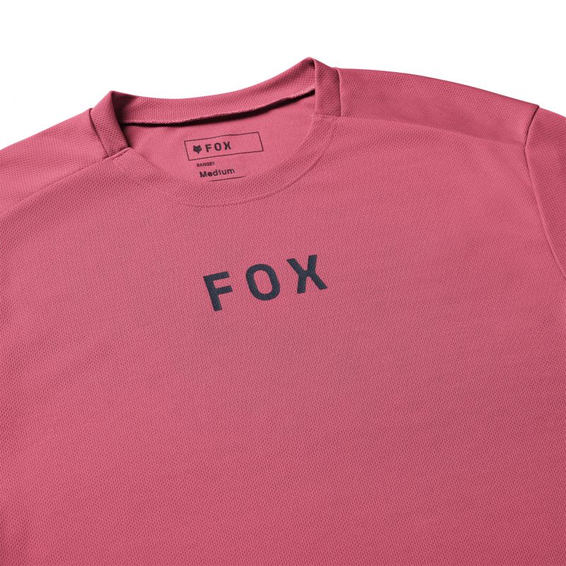 Koszulka Rowerowa Fox Ranger Wordmark Berry