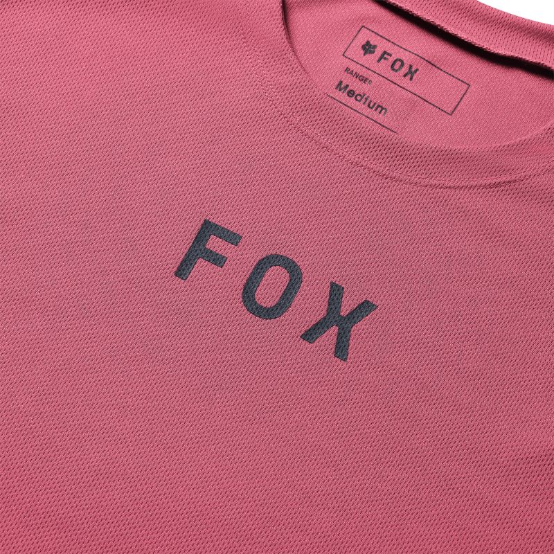 Koszulka Rowerowa Fox Ranger Wordmark Berry