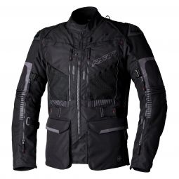 Kurtka Motocyklowa Tekstylna Rst Ranger Black Black