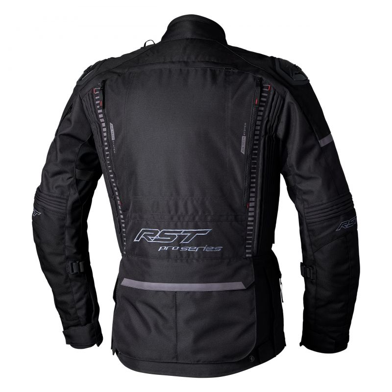 Kurtka Motocyklowa Tekstylna Rst Ranger Black Black