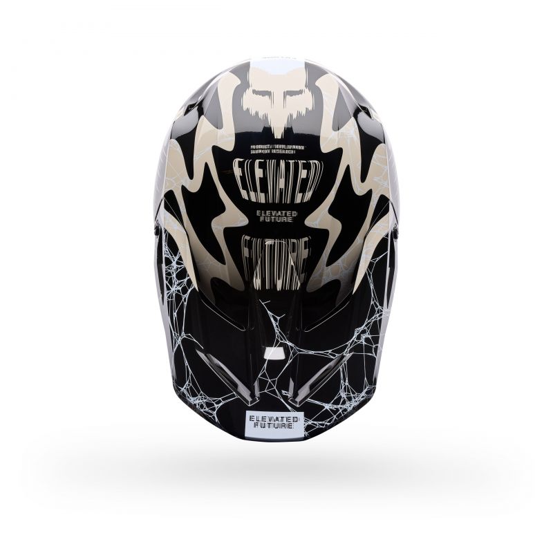 Kask Motocyklowy Junior Fox V1 Diffuse Se Black