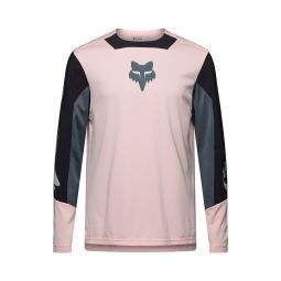 Koszulka Rowerowa Z Długim Rękawem Junior Fox Defend Creation Blush