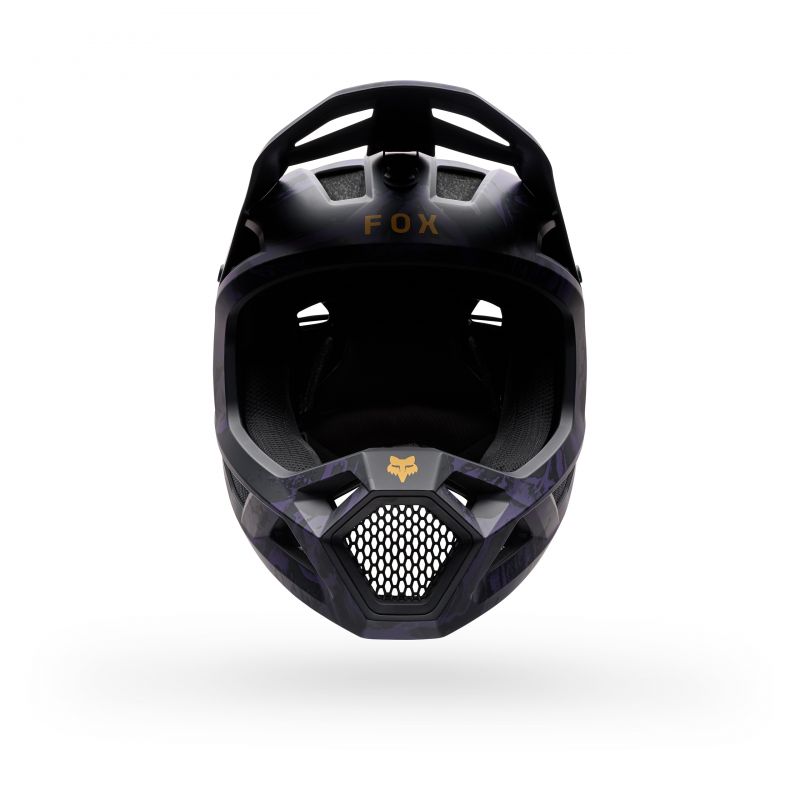Kask Rowerowy Fox Rampage Img Print Plum