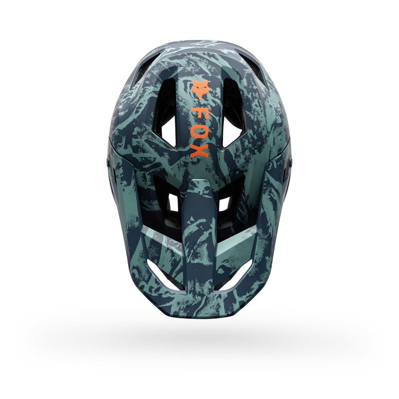 Kask Rowerowy Junior Fox Rampage Img Print Arctic Blue