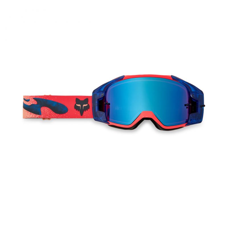 Gogle Motocyklowe Fox Vue Vision Le Vivid Neon Pink