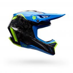 Kask Motocyklowy Fox V3 Rs Tactile Blue Jewel