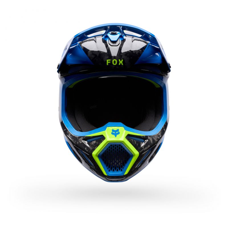 Kask Motocyklowy Fox V3 Rs Tactile Blue Jewel