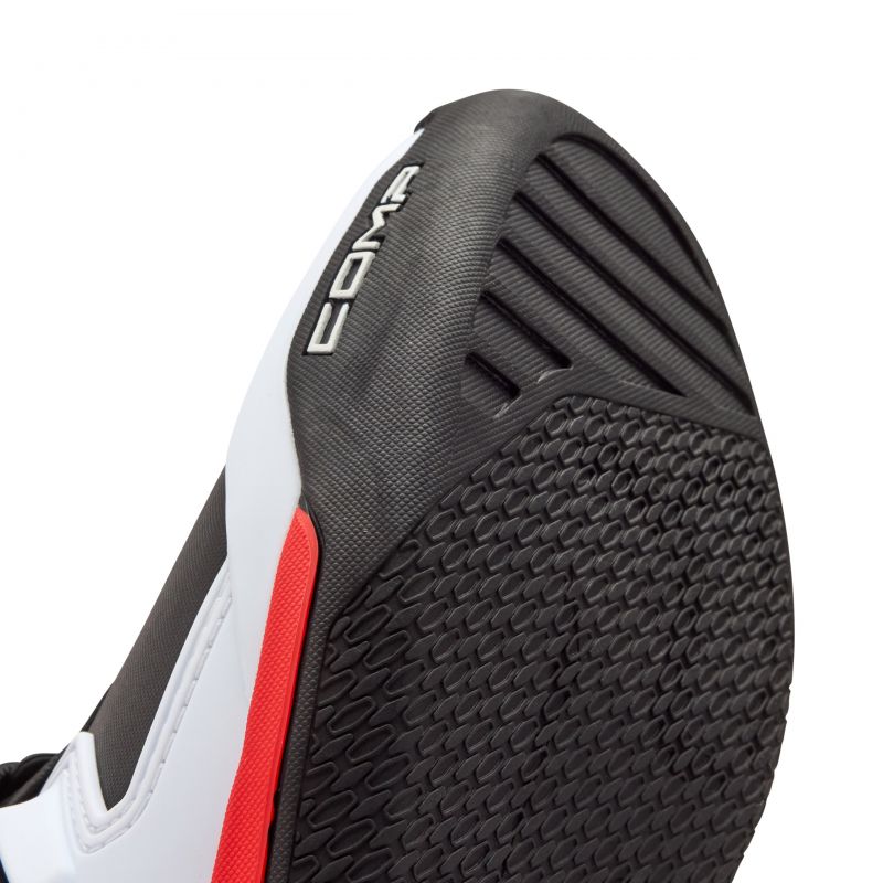 Buty Motocyklowe Fox Comp White Fluo Red