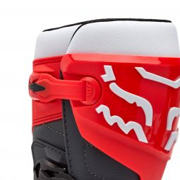 Buty Motocyklowe Fox Comp White Fluo Red