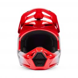 Kask Motocyklowy Junior Fox V1 Shield Fluo Red