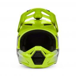 Kask Motocyklowy Junior Fox V1 Shield Fluo Yellow