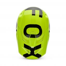 Kask Motocyklowy Junior Fox V1 Shield Fluo Yellow