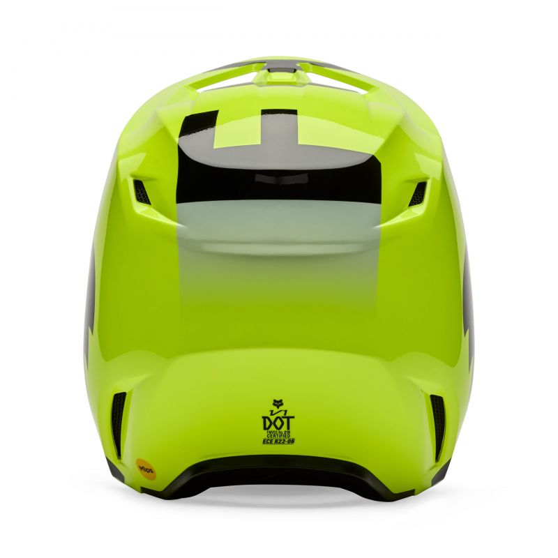 Kask Motocyklowy Junior Fox V1 Shield Fluo Yellow
