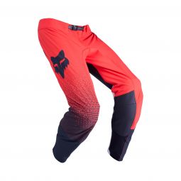 Spodnie Motocyklowe Fox Flexair Fracture Fluo Red