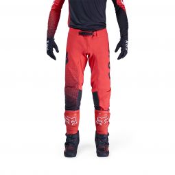 Spodnie Motocyklowe Fox Flexair Fracture Fluo Red