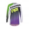 Bluza Motocyklowa Fox 180 Kawasaki Purple White