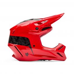 Kask Motocyklowy Fox V3 Rs Fracture Fluo Red
