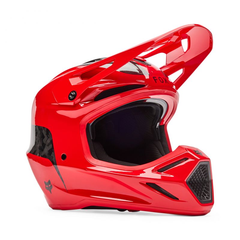 Kask Motocyklowy Fox V3 Rs Fracture Fluo Red