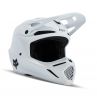 Kask Motocyklowy Junior Fox V3 Solid Matte White