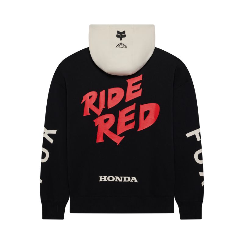 Bluza Z Kapturem Fox Honda Heavyweight Black