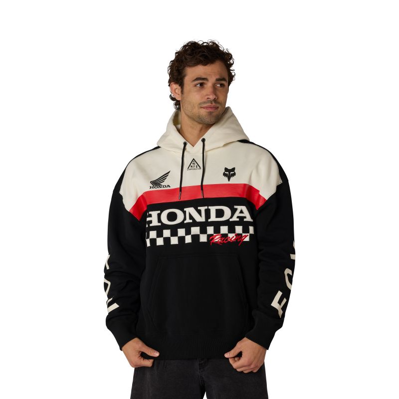 Bluza Z Kapturem Fox Honda Heavyweight Black