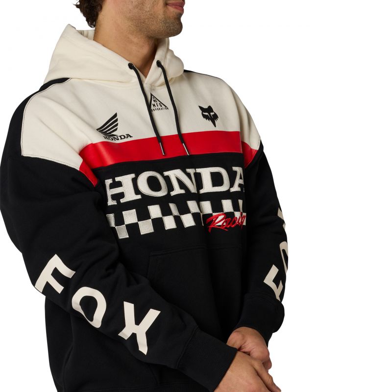 Bluza Z Kapturem Fox Honda Heavyweight Black