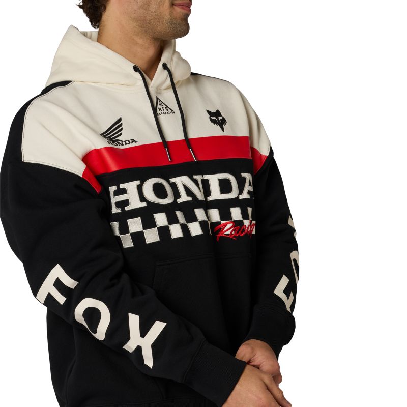 Bluza Z Kapturem Fox Honda Heavyweight Black