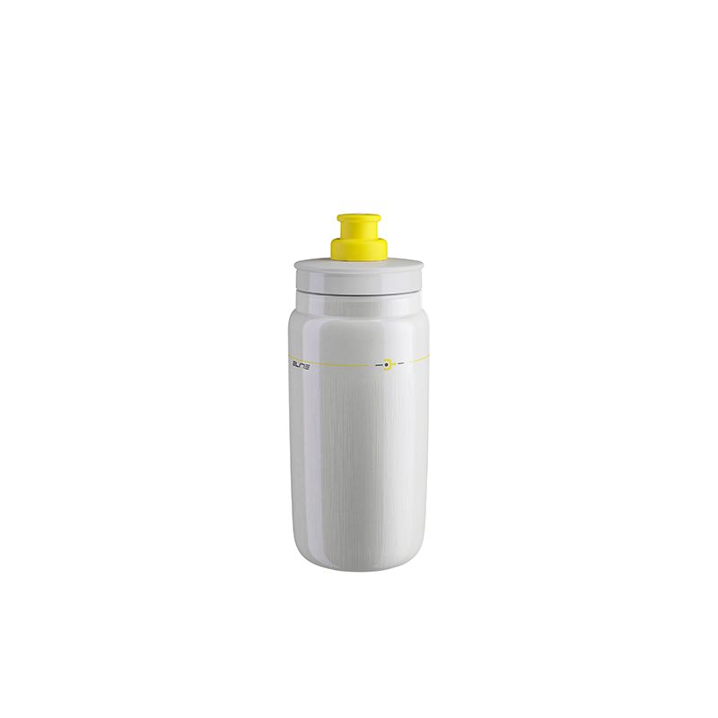 Elite Bidon Fly Teams 2026 Maillot Jaune Biały 550 Ml