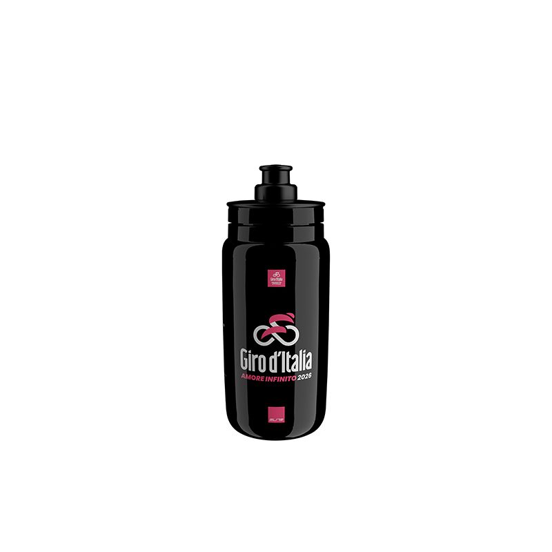 Elite Bidon Fly Teams 2026 Giro D'italia Black Map 550 Ml