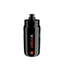 Elite Bidon Fly Teams 2026 Vuelta Black Map 550 Ml