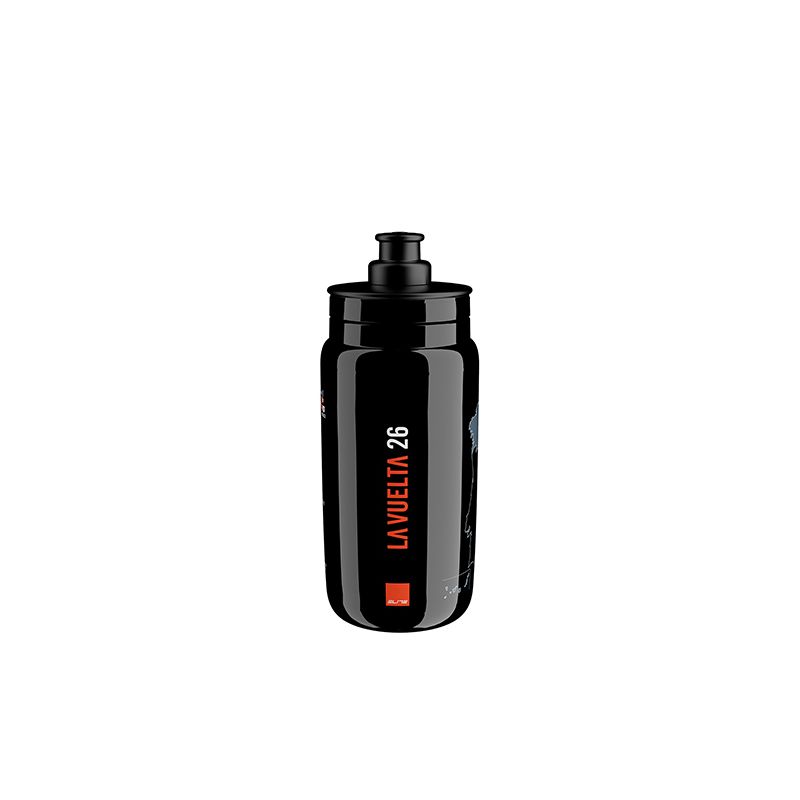 Elite Bidon Fly Teams 2026 Vuelta Black Map 550 Ml