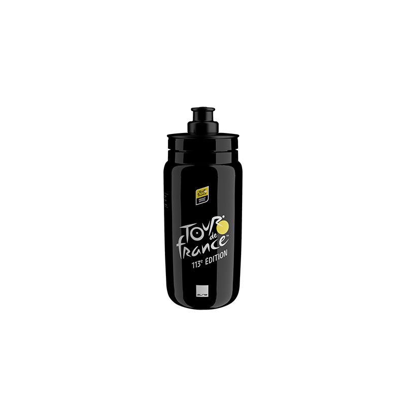 Elite Bidon Fly Teams 2026 Tour De France Blk Map 550 Ml